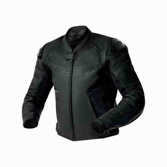 RST S1 D3O CE Leather Jacket - Black
