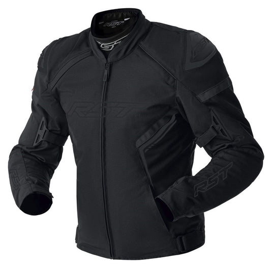 RST S1 D3O CE WP Textile Jacket - Black