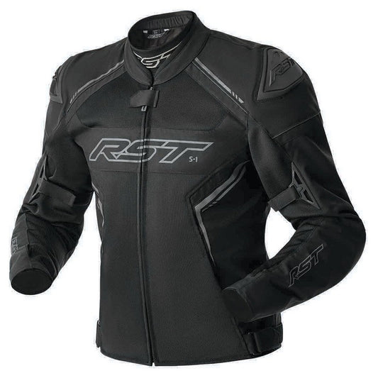 RST S1 Vented D3O CE Textile Jacket - Black
