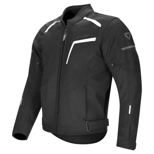 DRIRIDER AIR-RIDE 6 JACKET - BLACK/WHITE