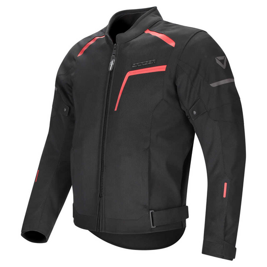 DRIRIDER AIR-RIDE 6 JACKET - BLACK/RED