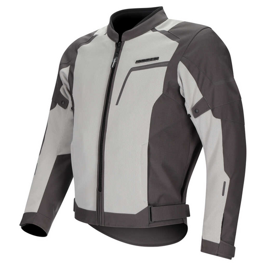 DRIRIDER AIR-RIDE 6 JACKET - LIGHT GREY/DARK GREY