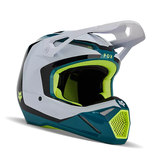 FOX 2024 YOUTH V1 NITRO HELMET - MAUI BLUE