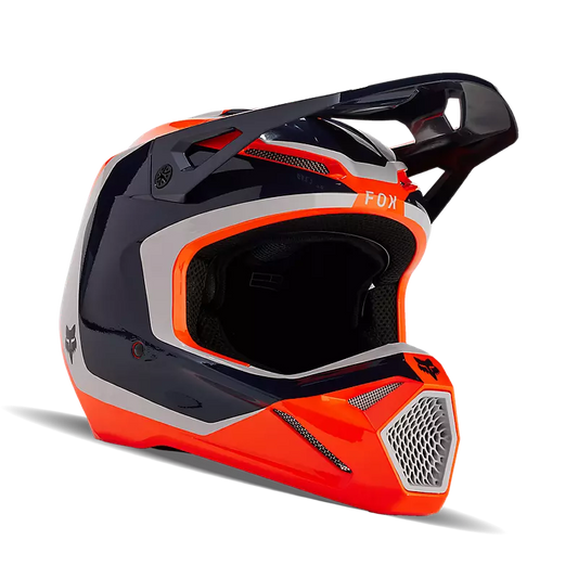 FOX 2024 YOUTH V1 NITRO HELMET - FLO ORANGE