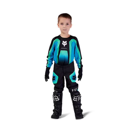 FOX 2024 KIDS 180 BALLAST PANTS - BLACK/BLUE