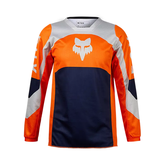 FOX 2024 YOUTH 180 NITRO JERSEY - FLO ORANGE