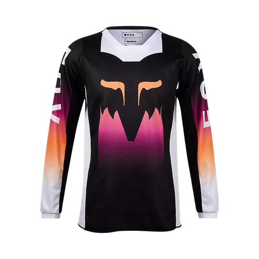 FOX 2024 YOUTH GIRLS 180 FLORA JERSEY - BLACK/PINK