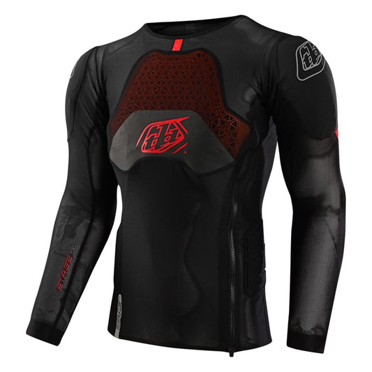 TLD 26.2 Stage Ghost D3O Long Sleeve Baselayer Shirt - Black