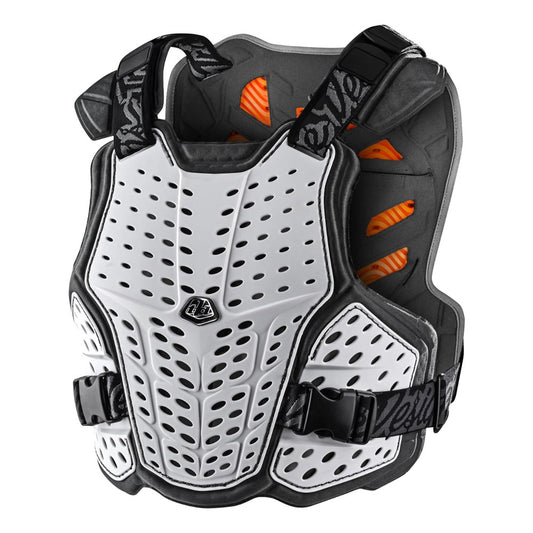 Troy Lee Designs 26.2 Rockfight CE D3O Chest Protector - White