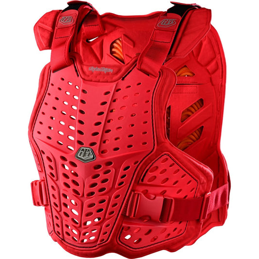 TLD 26.2 Rockfight CE D3O Chest Protector - Red
