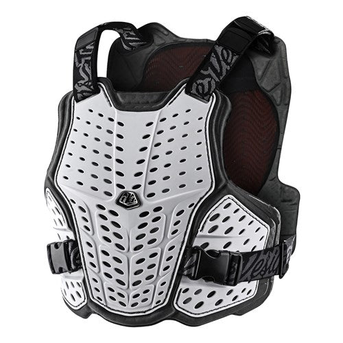 TLD 26.2 Rockfight CE Flex Chest Protector - White