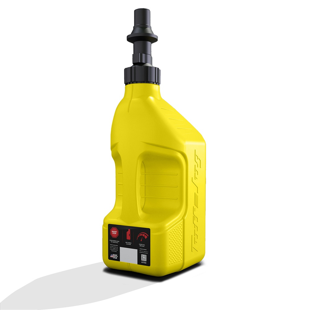 TUFF JUG GEN 3 10L YELLOW RIPPER CAP WITH VIEW STRIP – Cully's Yamaha