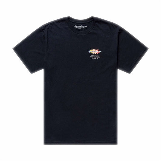 TLD 26.2 Short Sleeve Tee - Feather Black / Black