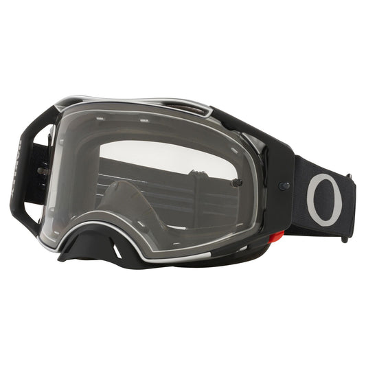 OAKLEY AIRBRAKE  GOGGLES - TUFF BLOCKS  BLACK GUNMETAL (CLEAR)