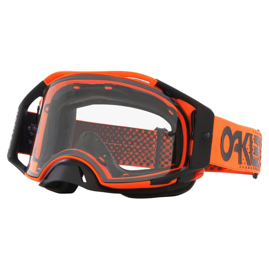 OAKLEY AIRBRAKE GOGGLES - MOTO ORANGE B1B (CLEAR)