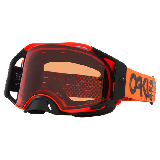 OAKLEY AIRBRAKE GOGGLES - MOTO ORANGE B1B (PRIZM MX BRONZE)