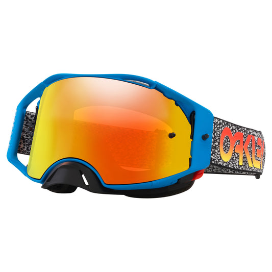 OAKLEY AIRBRAKE GOGGLES - BLUE CRACKLE (PRIZM MX TORCH)