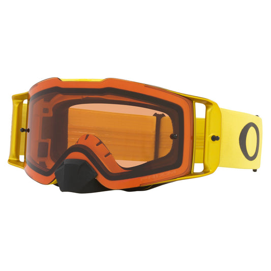 OAKLEY FRONT LINE GOGGLES - MOTO YELLOW  (PRIZM MX BRONZE)