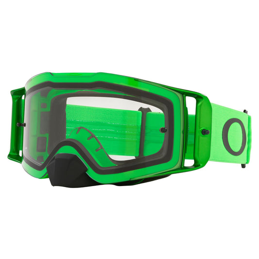 OAKLEY FRONT LINE GOGGLES - MOTO GREEN (CLEAR)