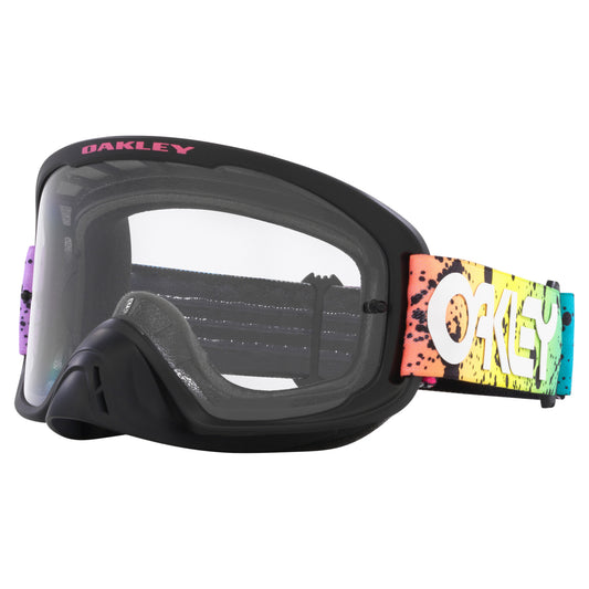 OAKLEY O-FRAME 2.0 PRO GOGGLES - BLACK SPLATTER  (CLEAR)