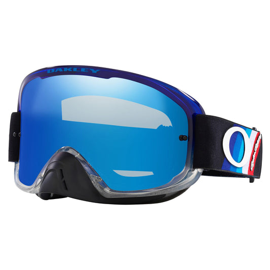 OAKLEY O-FRAME 2.0 PRO GOGGLES - TROY LEE DESIGNS BLACK STRIPES (BLACK ICE IRIDIUM)