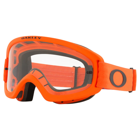 OAKLEY O-FRAME 2.0 PRO XS YOUTH GOGGLES - MOTO ORANGE (CLEAR)