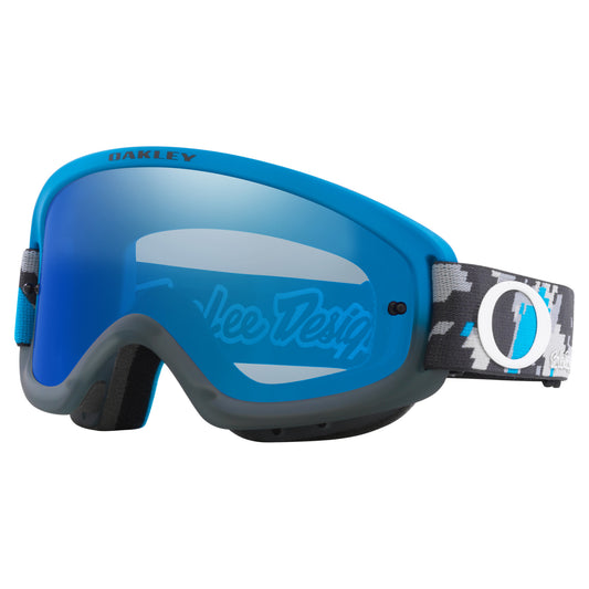 OAKLEY O-FRAME 2.0 PRO XS YOUTH GOGGLES - TROY LEE DESIGNS BLACK CAMO (BLACK ICE IDIRIUM)