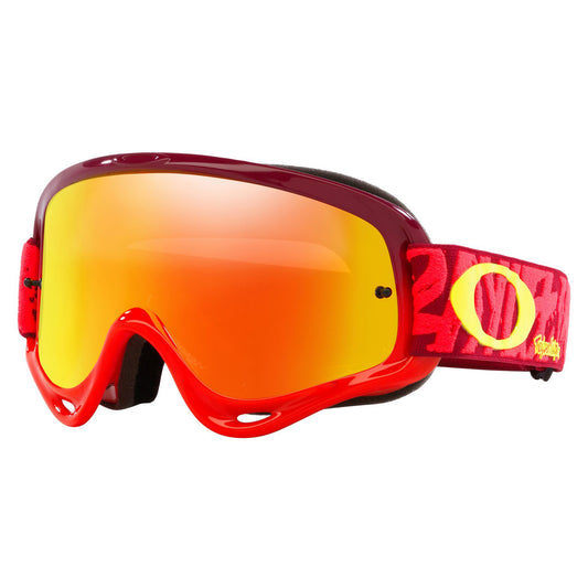 OAKLEY O-FRAME GOGGLES - TROY LEE DESIGNS (RED FIRE IRIDIUM)