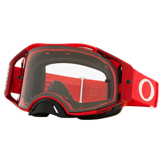 OAKLEY AIRBRAKE GOGGLES - MOTO RED (CLEAR)