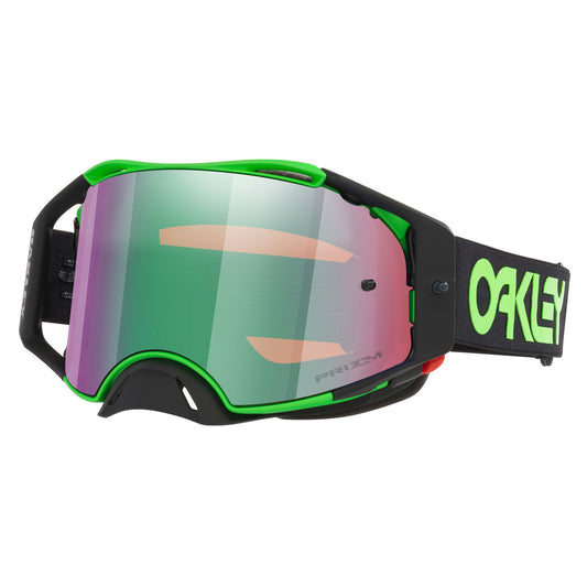 Oakley Airbrake MX Goggles - Green (Prizm Jade) - view 1