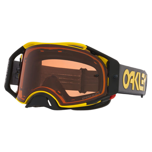 Oakley Airbrake MX Goggles - Yellow (Prizm Bronze) - view 1