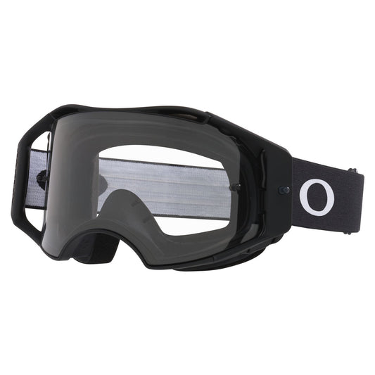 Oakley Airbrake Lite MX Goggles - Matte Black (Clear) - view 1