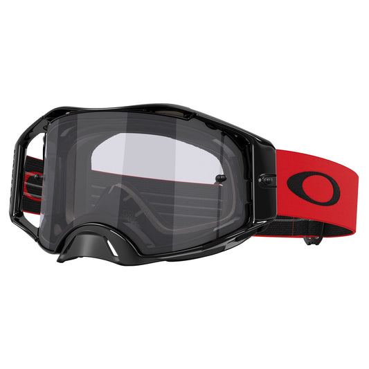 Oakley Airbrake Lite MX Goggles - Moto Red (Light Grey) - view 1