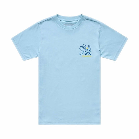 TLD 26.2 Youth Short Sleeve Tee - Heritage Dawn Blue