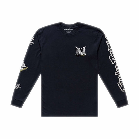 TLD 26.2 Long Sleeve Tee - Handlebar Black