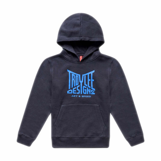 TLD 26.2 Youth Pullover Hoodie - Handlebar Carbon