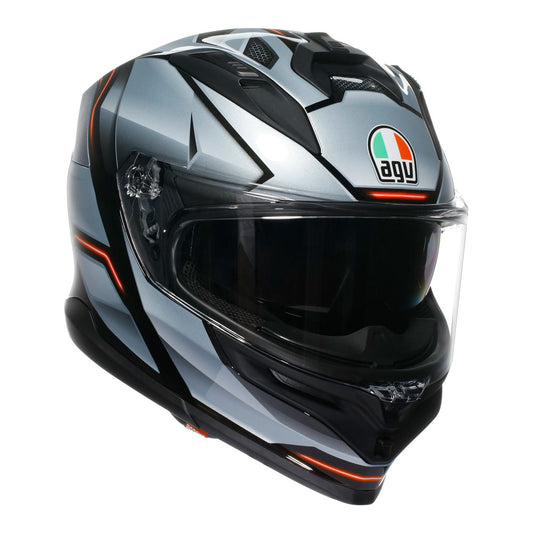 AGV K7 JAEGER HELMET - BLACK / SILVER