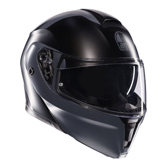 AGV STREETMODULAR RESIA HELMET - MATT BLACK/GREY