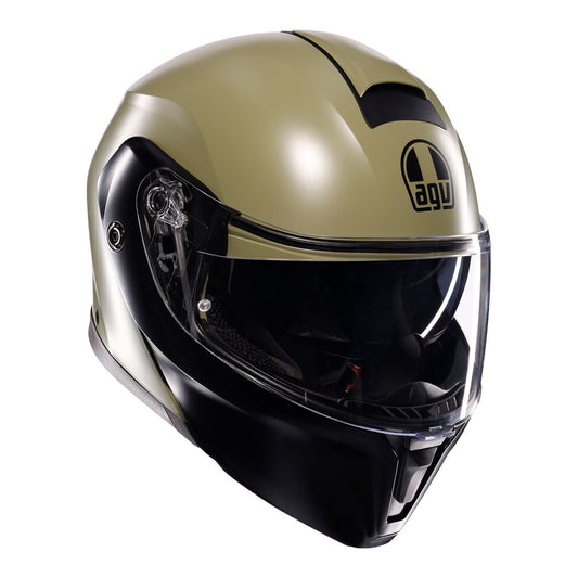 AGV STREETMODULAR PASTELLO HELMET - GREEN