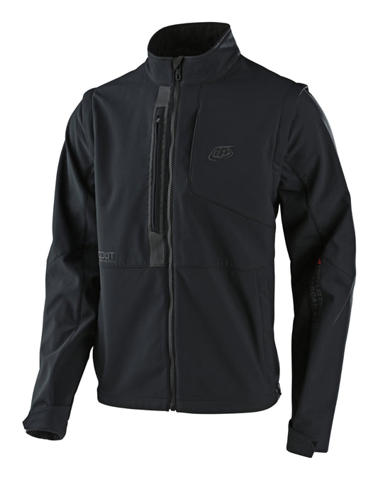 TLD 26.2 Scout Offroad Traverse Softshell Jacket - Black