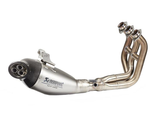 Akrapovic Titanium Full Exhaust with Carbon End Cap