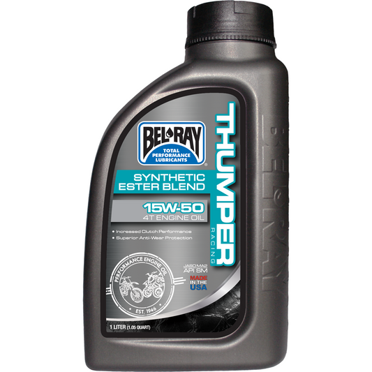 BELRAY THUMPER RACING SYNTHETIC ESTER BLEND 4T 15W50