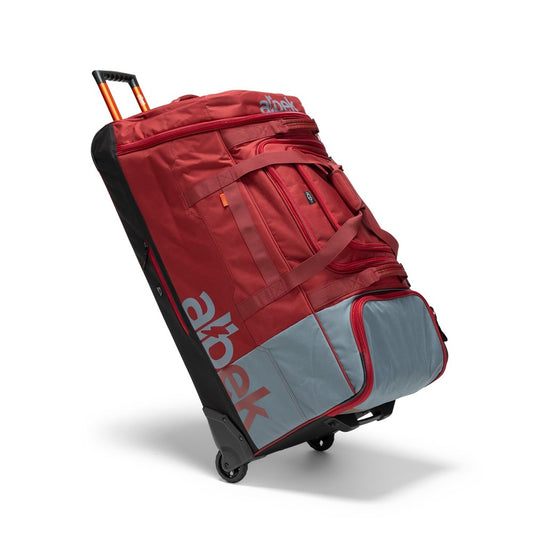 Albek Meridian Wheeled Gear Bag - Burgundy