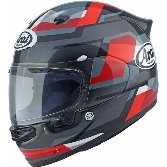 Arai Quantic Helmet - Abstract Red