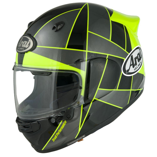 Arai Quantic Helmet - Peak Yellow
