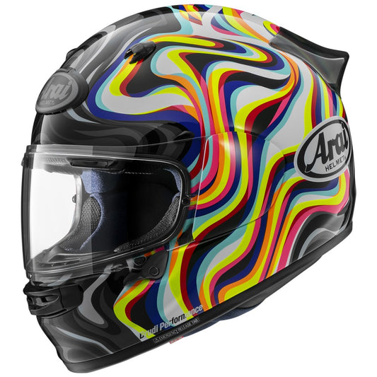 Arai Quantic Helmet - Swirl White