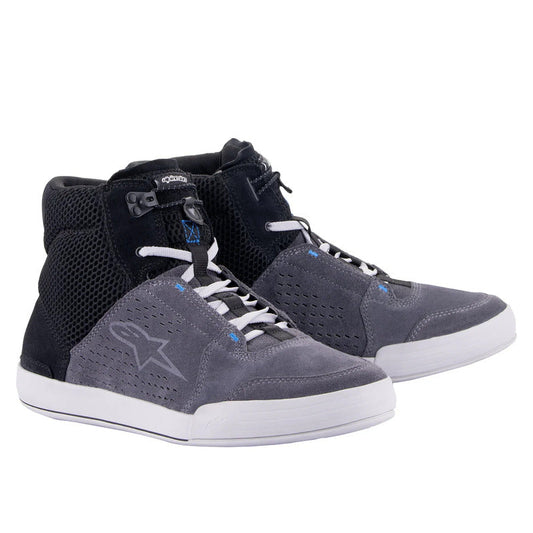 Alpinestars Chrome Air Ride Shoes -  Black Gray Blue