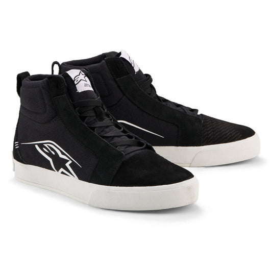 Alpinestars Ride 63 Canvas Ride Shoes - Black White