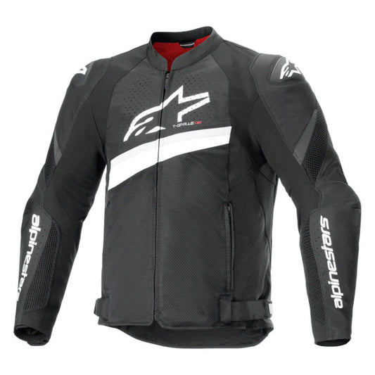 Alpinestars T-GP Plus R V4 Airflow Textile Jacket - Black White