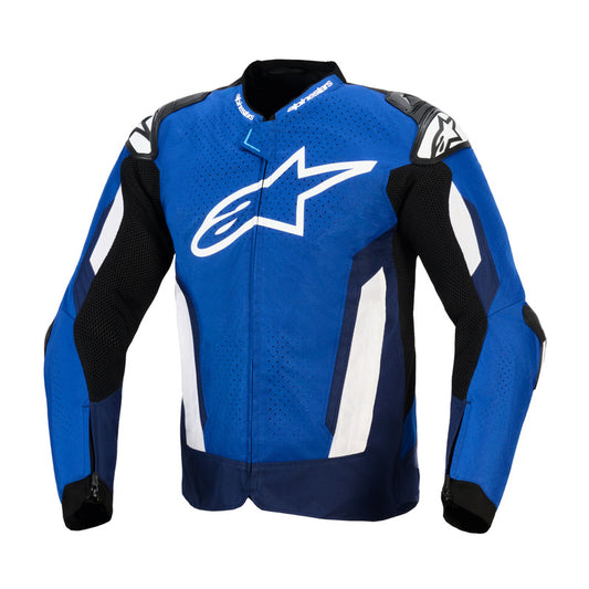 ALPINESTARS T-GP AIR JACKET - BRIGHT BLUE NAVY WHITE